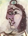 Tete Frau 3 1971 kubist Pablo Picasso